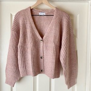 Old Navy Cozy Cardigan Sweater cropped button KIDS size GIRLS 2X (18) plus NWT